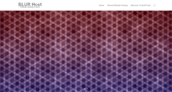 Desktop Screenshot of blurhost.com