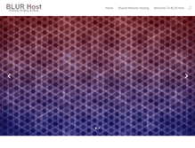 Tablet Screenshot of blurhost.com